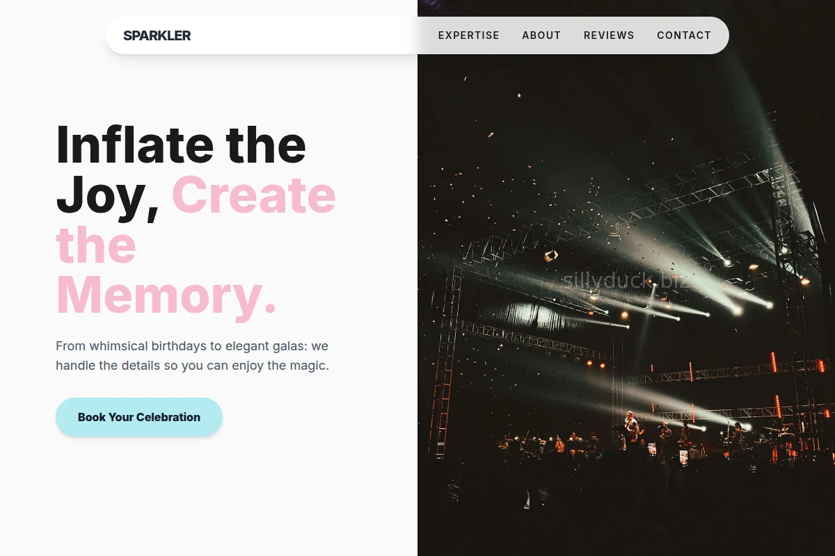 Sparkler Party Planner