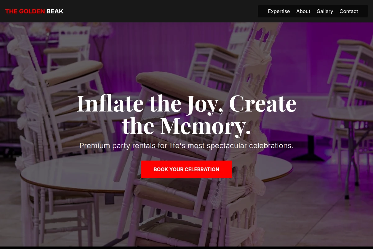 Invitation Party Rentals